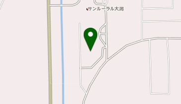 大潟村ふれあい健康館の地図画像