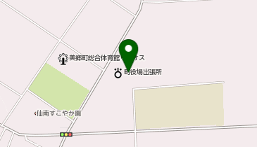 南ふれあい館の地図画像