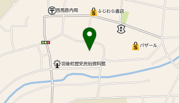 にしもないこども園の地図画像