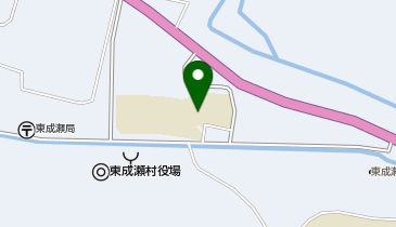 東成瀬村民体育館の地図画像
