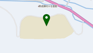 東成瀬中学校の地図画像