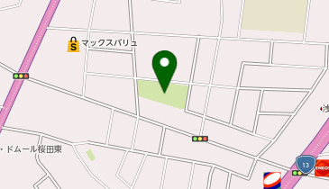 迎田公園の地図画像