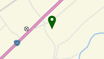 旧三沢西部小学校の地図画像