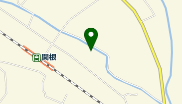 旧関根小学校の地図画像