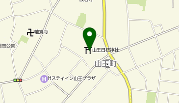 日枝神社の地図画像