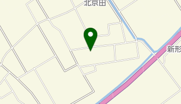 北京田公民館広場の地図画像