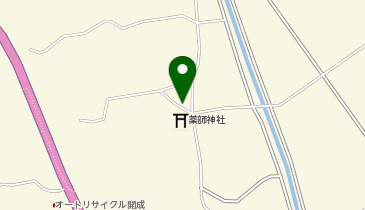 上京田公民館の地図画像