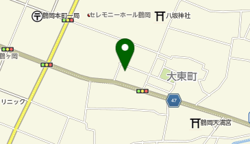 第二学区コミュニティ防災センターの地図画像