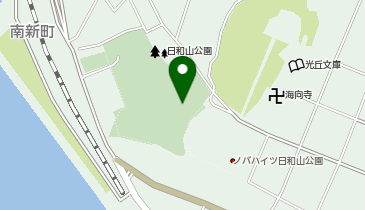 日和山公園の地図画像