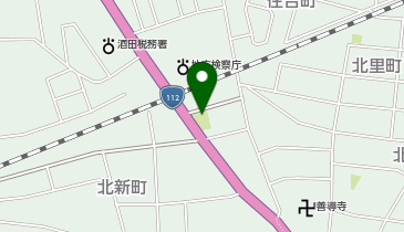 北新町一丁目公園の地図画像