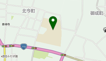 琢成小学校グラウンドの地図画像