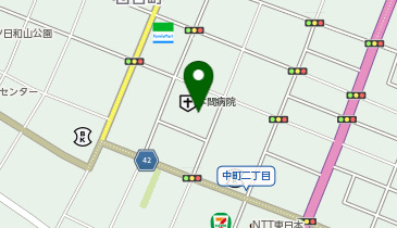 中町第3ビル(本間病院)の地図画像