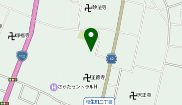 シルバー人材センター駐車場の地図画像