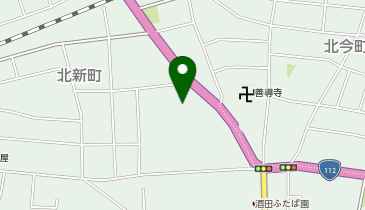 酒田西高等学校定時制校舎体育館の地図画像