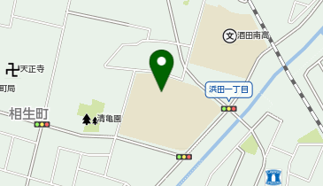 浜田小学校の地図画像