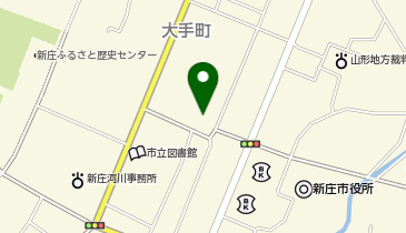 新庄市民プラザの地図画像