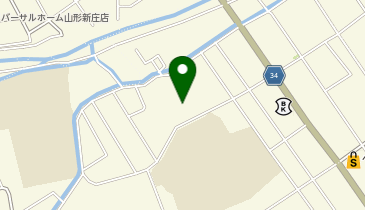 わくわく新庄の地図画像