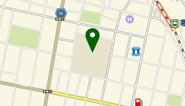 寒河江中部小学校の地図画像