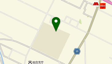 陵東中学校の地図画像