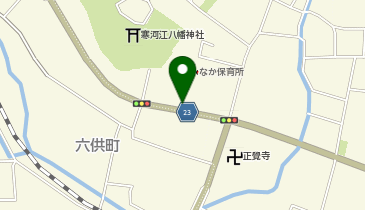 なか保育所の地図画像