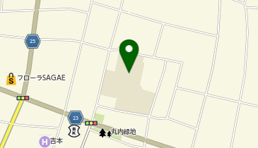 寒河江小学校の地図画像