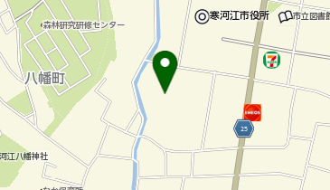 なか保育所の地図画像