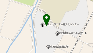 上山市体育文化センターの地図画像