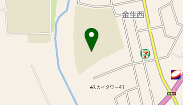 県立上山高等養護学校(体育館)の地図画像
