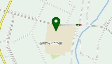 西郷小学校の地図画像