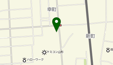 ケミコン山形(株)長井工場体育館の地図画像