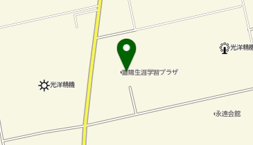 置賜生涯学習プラザの地図画像