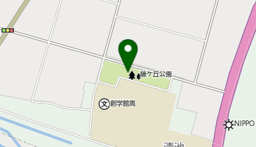 藤ヶ丘公園の地図画像