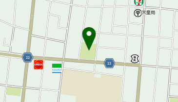 老野森公園の地図画像