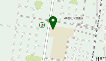 天童南部小学校(屋内運動場)の地図画像