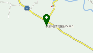 高原の里交流施設ぽんぽこ(屋内運動場)の地図画像