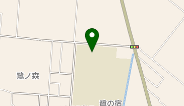 第一中学校の地図画像