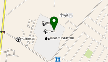 東根中央運動公園体育館の地図画像