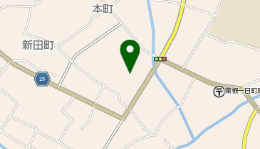 東根公民館の地図画像