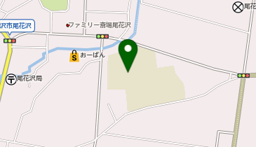 尾花沢中学校の地図画像