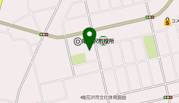 尾花沢市共同福祉施設の地図画像