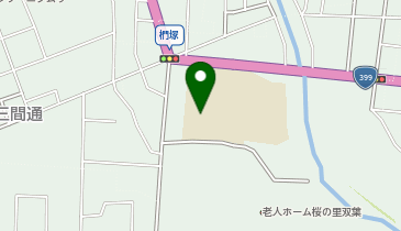 赤湯中学校体育館の地図画像