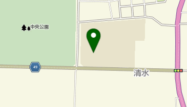 山辺中学校グラウンドの地図画像