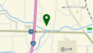 山辺南部公民館の地図画像