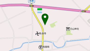 西里農村環境改善センター駐車場の地図画像