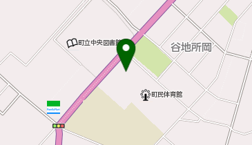 河北町民体育館 駐車場の地図画像