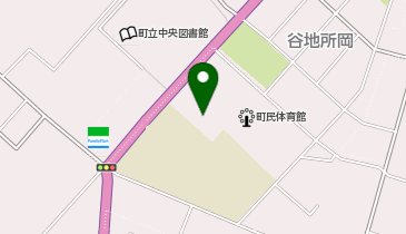 河北町職業訓練センターの地図画像