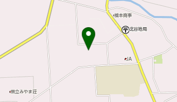 北谷地構造改善センターの地図画像