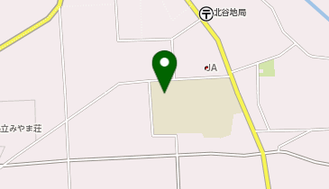 北谷地小学校の地図画像