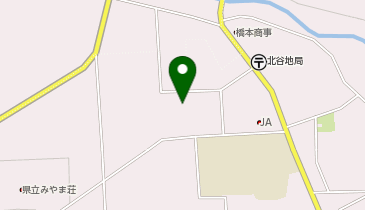 北谷地構造改善センターの地図画像