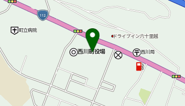 役場駐車場の地図画像